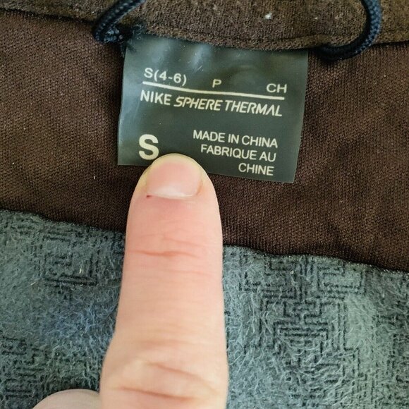 Nike Sphere Thermal Jacket Women's Size S brown Waffle Weave Running Outdoors - Picture 7 of 12